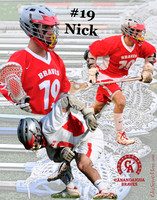 CA 2012 Lacrosse Seniors Boys & Girls POSTERS