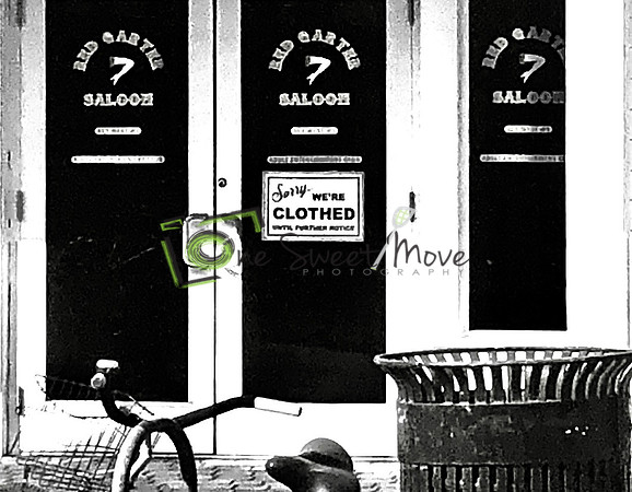 Red Garter Saloon   CLOTHED while closed during covid 2020